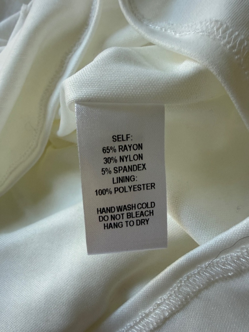 Lulu's White V-Neck Double Spaghetti Strap Mini Dress - Picture 8 of 8